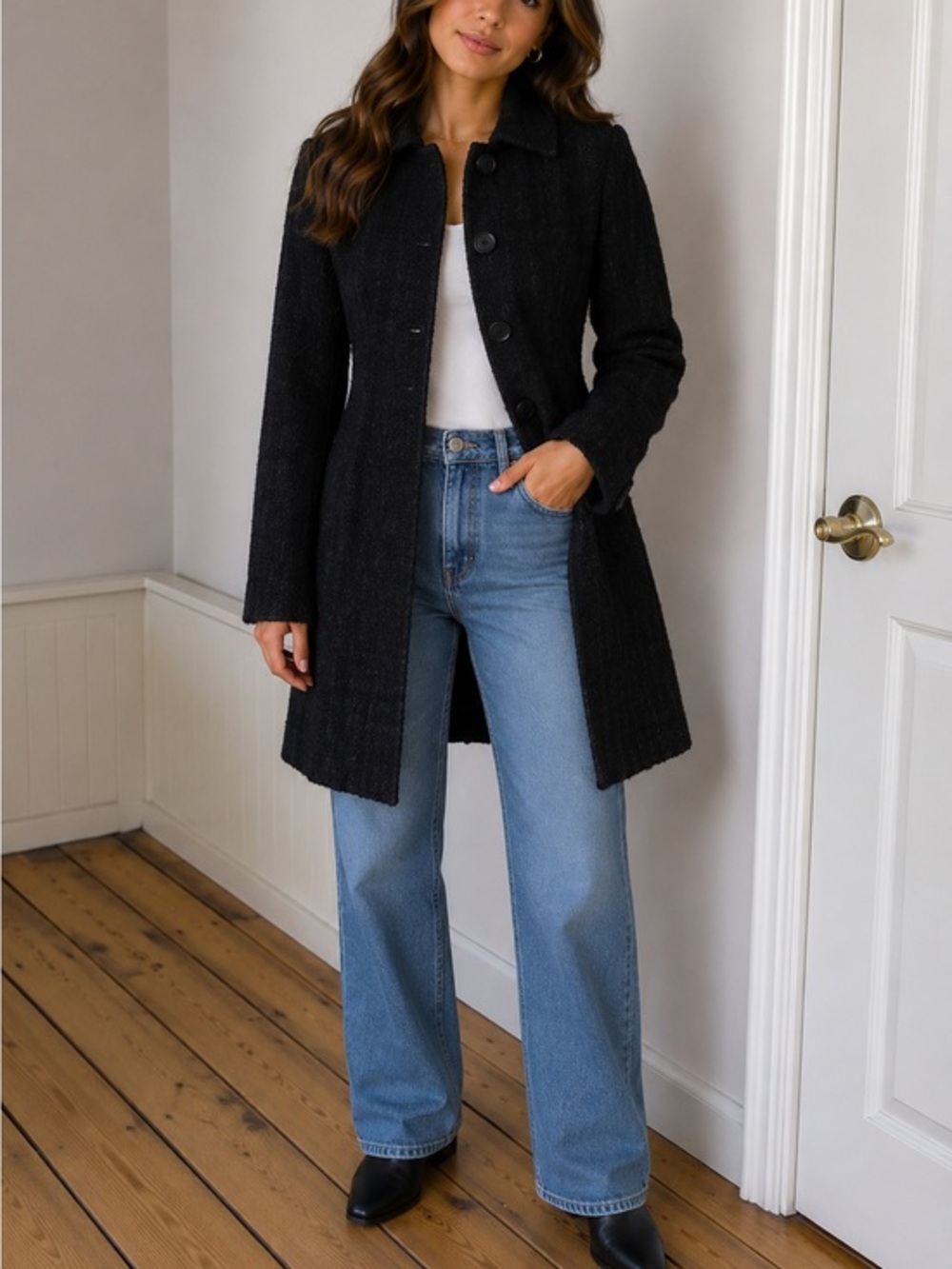 Banana republic long Jacket size XS